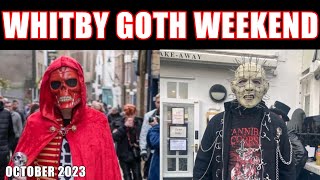 Whitby Goth Weekend OCTOBER 2023 [upl. by Eenar803]