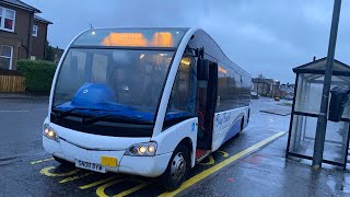 MAN Optare Solo Thrash  Bay Travel SN08 BYW  Service 17B [upl. by Alinoel216]