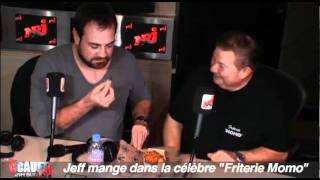 Jeff mange la friterie de MOMO  sur NRJ cauetofficiel [upl. by Adai803]