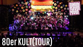 80er KULTTOUR  Jahreskonzert 2018 quotRundum FlowerPowerquot [upl. by Irrep591]