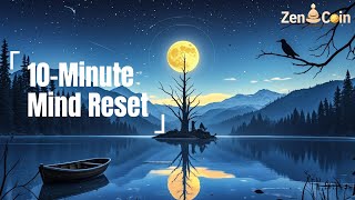 Mind Blown The 10 Minute Trick to Reset Your Mind for Success 𝐙𝐞𝐧 𝐂𝐨𝐢𝐧 [upl. by Odraode]