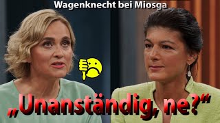 Wie die Fragen der ARD im quotVerhörquot mit Sahra Wagenknecht zeigen worum es den ÖR geht [upl. by Ahsener]