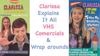 Clarissa Explains it All  Commercials amp Wrap Arounds  19941995  Vintage VHS [upl. by Samled]