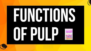 Functions of Pulp  Oral Histology  Dental Lectures  Pulp [upl. by Kathy]