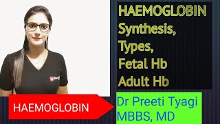 HEMOGLOBIN Structure Formation Types Carbaminohemoglobin Carboxyhemoglobin [upl. by Hermes]