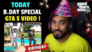 TODAY BIRTHDAY SPECIAL GTA 5 VIDEO  TECHNO GAMERZ GTA 5 NEW VIDEO 154  UJJWAL GTA 5 NEW EPISODE [upl. by Tamah]