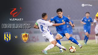 HIGHLIGHTS SÔNG LAM NGHỆ AN  QUẢNG NAM  TỈ SỐ KHÓ TIN BÁM ĐUỔI CỰC HẤP DẪN  VLEAGUE 1 202324 [upl. by Eilsel]