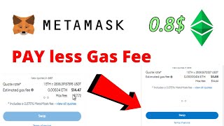 How to Minimize Ethereum Fees on MetaMask  LAST UPDATE [upl. by Charity]