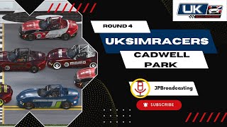 UkSimracers MX5 Season Autumn Season 2024 Round 4 Live  Cadwell Park [upl. by Legna]