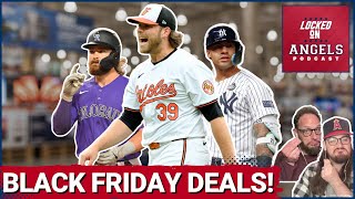 Los Angeles Angels BLACK FRIDAY Shopping FreeAgent Splurge Purchase MustHave Players Bargains [upl. by Egres]