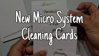 New Cleaning Card System Using Micro Size Index Cards  Sidetracked Home Executives  Tickler File [upl. by Clyte]