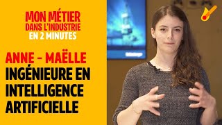 Ingénieure en intelligence artificielle  Mon métier en 2 minutes [upl. by Cowan]