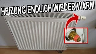 Heizkörper richtige Durchflussmenge einstellen wenn die Heizung nicht warm wird [upl. by Onimod]