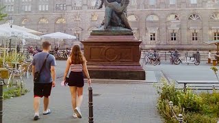 4K Berlin Germany City Walk in Summer 2020  Walking Tour at Nikolaiviertel [upl. by Riki]