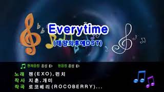 Everytime DOTS OST karaoke by exo [upl. by Correna]