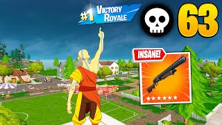 63 Elimination Solo Vs Squads Reload quotZero Buildquot Gameplay Wins Fortnite RELOAD chapter 5 [upl. by Chiquita]