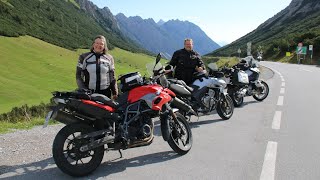 Motorradtour Hahntenjoch Kühtai 2024 [upl. by Analat]