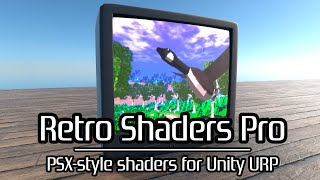 Retro Shaders Pro for Unity URP Launch Trailer [upl. by Hsetih]