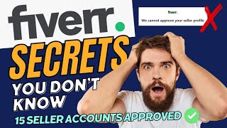 How To Fix Fiverr Seller Profile NOT Approved In 2024 GUARANTEED TRICK🔥📌 [upl. by Etat]