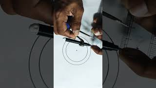 How to draw a circle inside the circle circle construction exam geometry important [upl. by Arihaj]