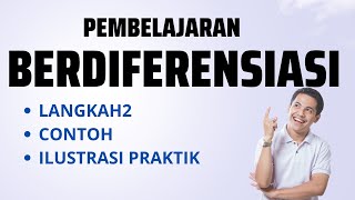 Teori Contoh dan Ilustrasi Strategi Pembelajaran berdiferensiasi Dalam Kurikulum merdeka [upl. by Levine]