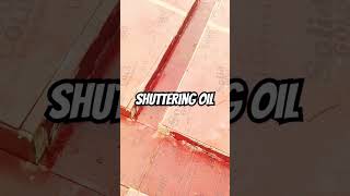 Day 36  Shuttering oil construction civilengineering concrete shuttering oil youtubeshorts [upl. by Sarette]