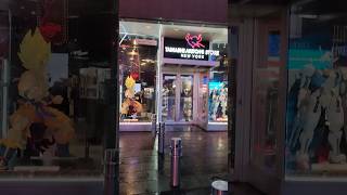 Tamashii Nations store in Times Square in New York City tamashiinations dragonball bandai [upl. by Annohsed]