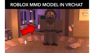 VRCHATROBLOX How to import your ROBLOX MMD model into VRCHAT [upl. by Tavey]