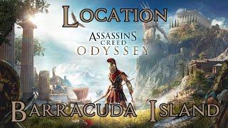 Assassins Creed Odyssey Barracuda Island Mykonos Location 100 Completion [upl. by Mannie431]