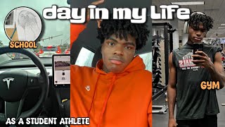 DAY IN MY LIFE AS A HIGH SCHOOL STUDENT ATHLETE [upl. by Enelrac]