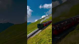 brienzersee brienz brienzrothorn brienzrothornbahn switzerland shorts youtube viralvideo [upl. by Assilav]