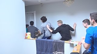 CRAZY FANS BREAK INTO OUR HOUSE PRANK [upl. by Wyck]