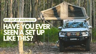 Big Lap of Australia camping setup walkthrough and introduction Trayon Camper and Ford Ranger 4x4 [upl. by Parik]