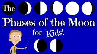 The Phases of the Moon for Kids [upl. by Willet]