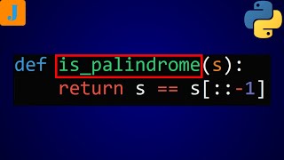 Palindrome Program In Python [upl. by Isacco]