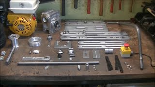 fabrication montage dun treuil thermique portable artisanal  part 1 [upl. by Haleemak]