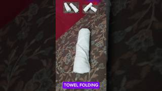 FANCY SPA FOLD TOWEL FOLDING towelfolding [upl. by Anallise702]