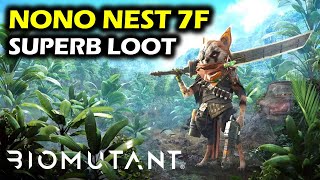 Nono Nest 7F Superb Loot location  Area Objectives  Biomutant Collectibles Guide amp Walkthrough [upl. by Eyr]