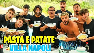 🥔💙 PASTA E PATATE CON LA PROVOLA in VILLA NAPOLI CREATORS [upl. by Eihs]