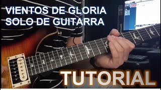 Vientos de Gloria  Solo de Guitarra  New Wine  Tutorial  EJ Music [upl. by Odnala]