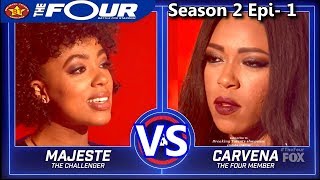 Carvena Jones vs Majeste Pearson amp RESULTS quotLove Dont Live Here Anymorequot The Four Season 2 [upl. by Davilman]