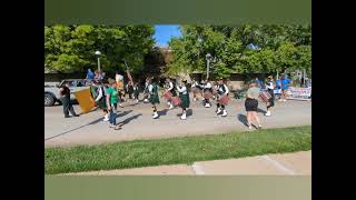 ParkviewLassies performing in the 2024 Springfield MO Labor Day Parade [upl. by Nnalorac]