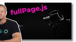 FullPagejs  Create Modern Scrolling Landing Pages Easily [upl. by Rehpatsirhc]