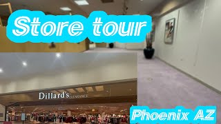 Store tour of Dillards in Phoenix AZ [upl. by Nairehs]