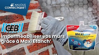 Imperméabiliser vos murs grâce à MAXI Étanch  GEB [upl. by Reena]