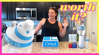 Is It Worth It NEW Cirkul Water Bottle amp Multiple Flavor Cartridge Review [upl. by Aiepoissac78]