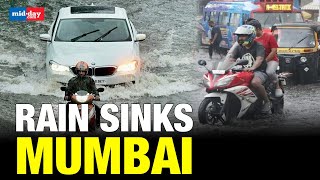 Mumbai Rains Mumbai battered by Rains on 25th July Red Alert issued [upl. by Atirrehs]