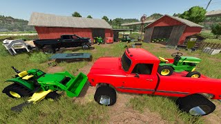 Buying a Random Abandoned Business  Farming Simulator 25 [upl. by Reginnej]