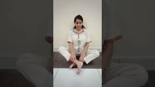 How to do Ardha Siddhasana ArdhaSiddhasana AccomplishedPose meditation [upl. by Naneek]