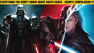 Everything You Didnt Know About Darth Vader  Vader Shorts Compilation 1 [upl. by Milli13]